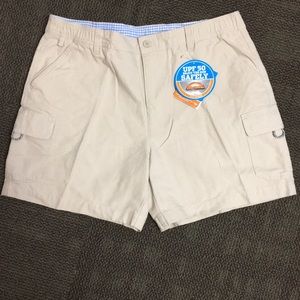 Columbia Omni shade sun protection shorts khaki